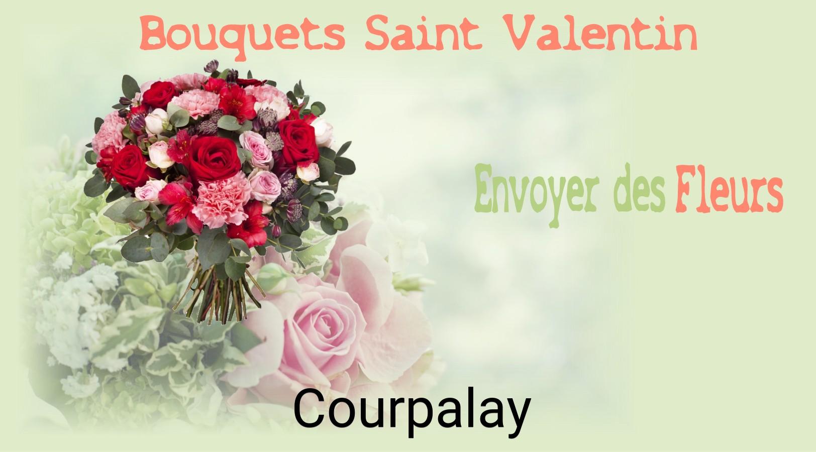 Roses de Saint-Valentin livrées à Courpalay